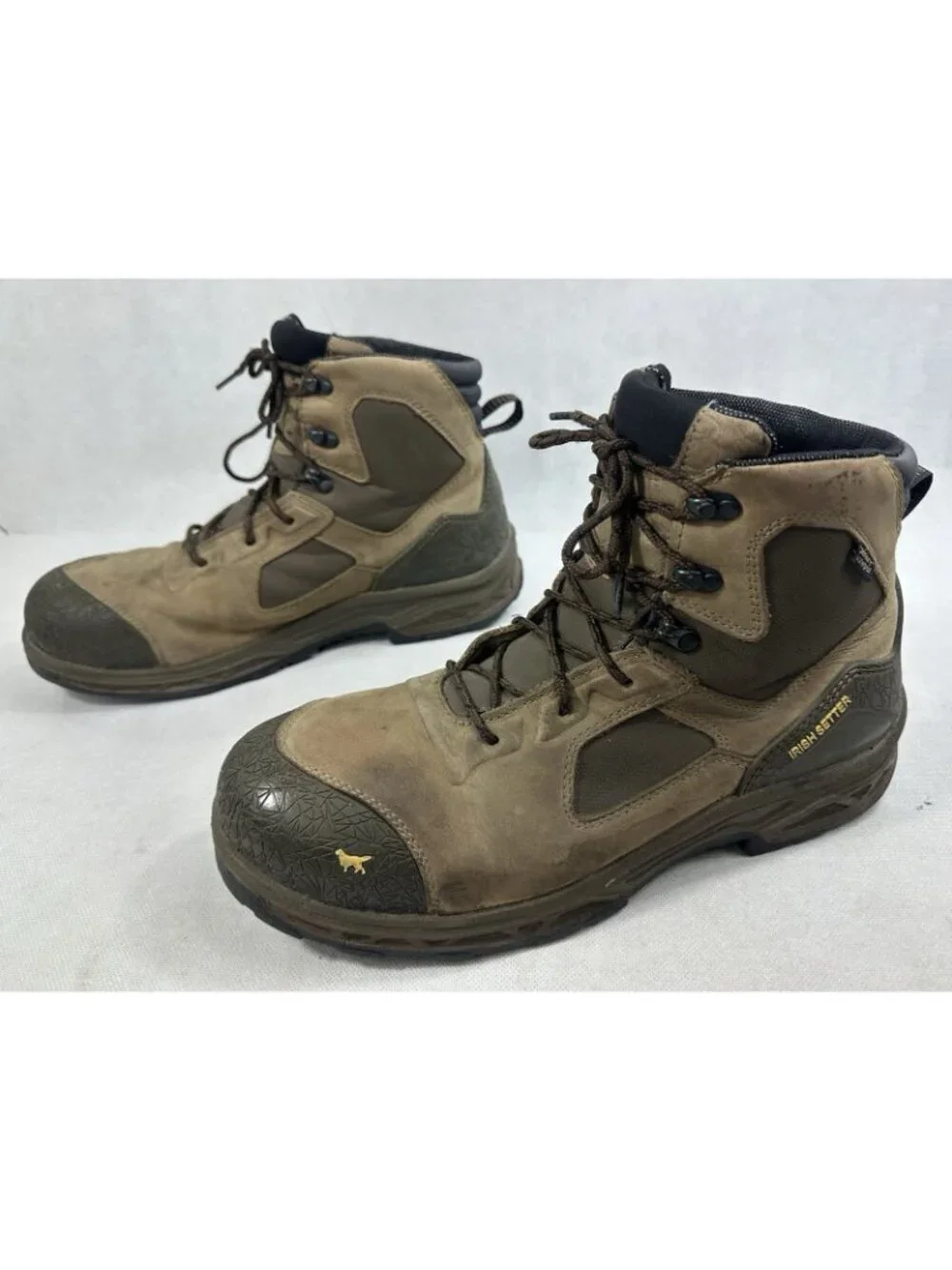 Irish Setter Kasota 6 Inch Waterproof Safety Toe Boot 14 D Read